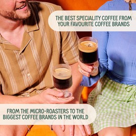 Wonky Coffee Intense Dip - 100 Pods Compatible with Nespresso Coffee Machines Made of Rescued Surplus Pods from Micro-Roasters to the Biggest Coffee Brands in the World.