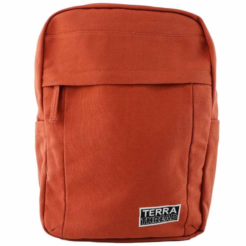 Terra Thread Organic Cotton Earth Backpack, Olive Green