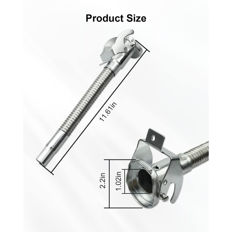 Jerry#Can Spout, Long-Nose Flexible Jerry#Can Nozzle Fits for Wavian or