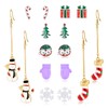 Christmas Stud Earrings Set - Christmas Drop Dangle Earring for