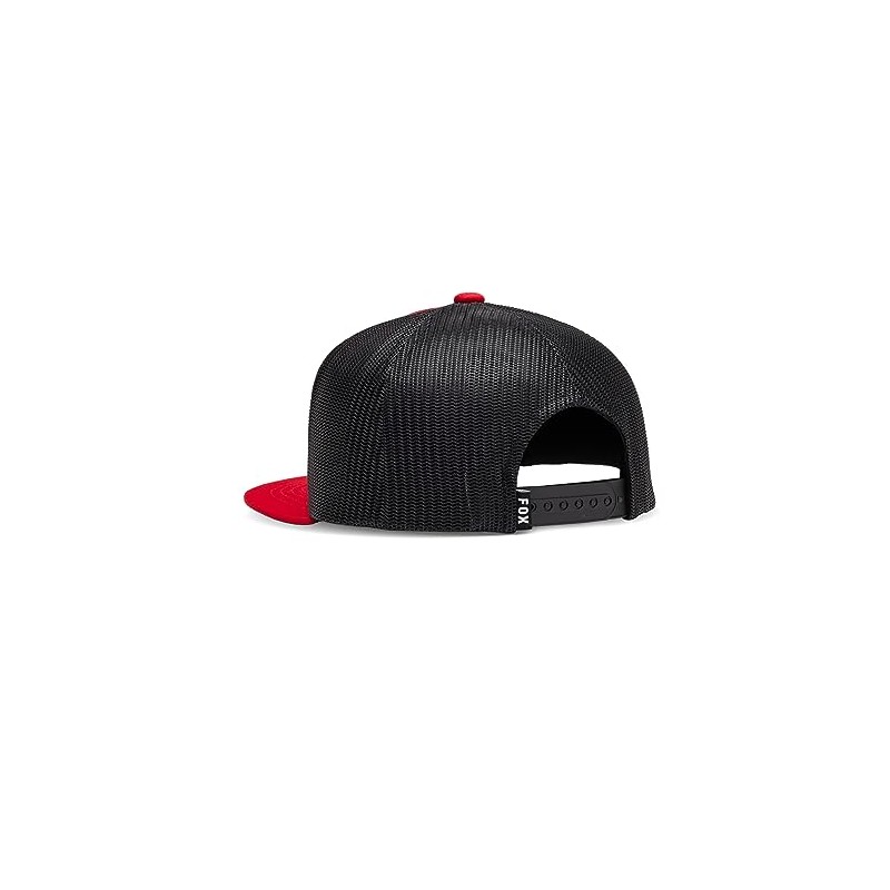 Fox Racing Youth Absolute Snapback Mesh Hat, Flame Red, One