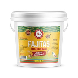 Kuko's M Foods FAJITA ADOBO MARINADE 20lbs bucket cubeta - 20 LBS