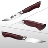HOSHANHO 9.5cm Coltello per Sbucciare, Coltelli per Frutta Giapponese, Super