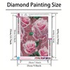 GXGLLPZBY 5D Diamond Painting Kits for Beginners,DIY 4 Pack Flower