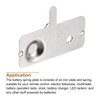 MECCANIXITY Battery Spring Plate AA Battery Spring Contact Nickel Plate