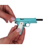 GoatGuns Miniature 1911 Model | Soft Light Blue