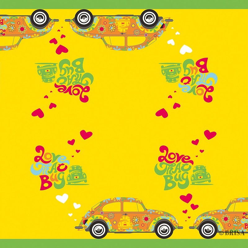VW Collection by Brisa Love Beetle Napkins