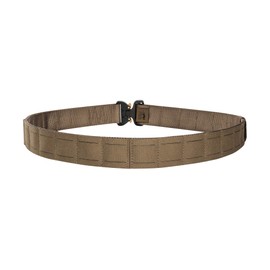 Tasmanian Tiger TT Modular Belt Length-Adjustable Modular Service Belt with Lasercut Molle Coupling Belt with Cobra Buckle, Coyote brown