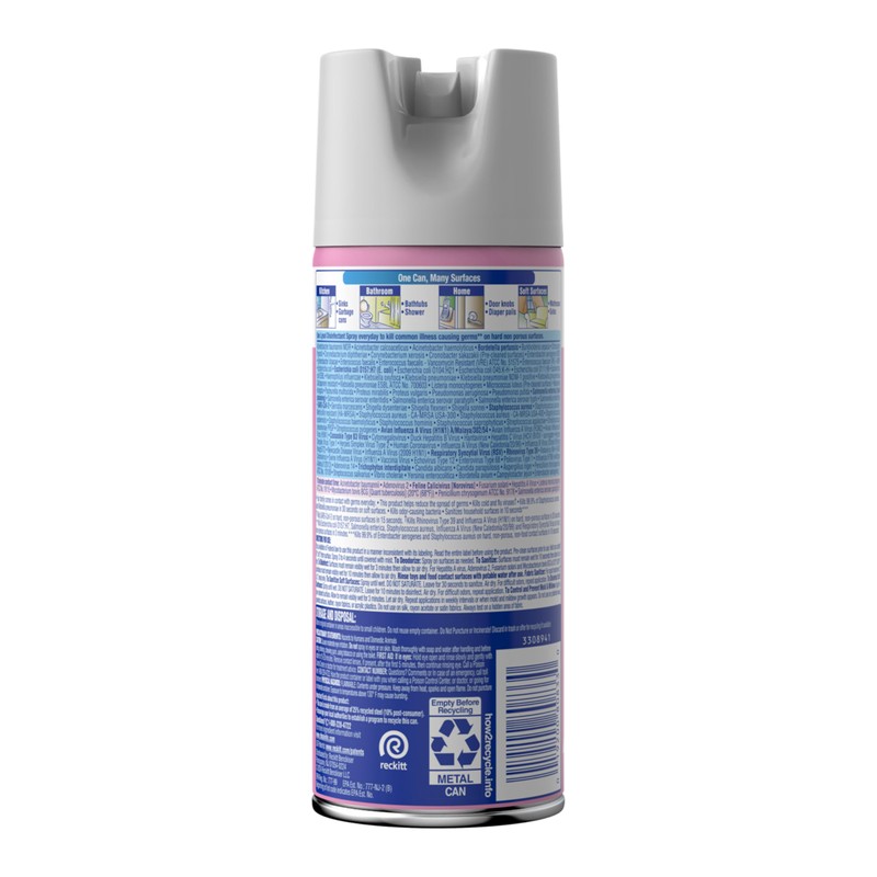 Lysol Disinfectant Spray, Sanitizing and Antibacterial Spray, For Disinfecting and