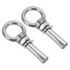 PATIKIL Expansion Eye Bolt M10x60mm, 2 Pack 304 Stainless Steel