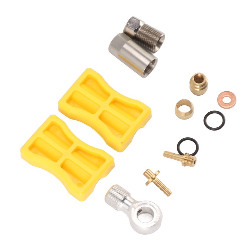 Bike Brake Hose Connector Reusable Olive Connecting Insert Hydraulic Connector
