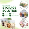 1000Pcs Grip Seal Bags 30 X 30mm Write on Panel