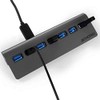 Achoro 7 Ports USB 3.0 Hub - Triangle Aluminum Alloy