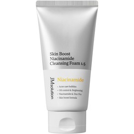 JM Solution Skin Boost Niacinamide Cleansing Foam 1.5, 1 unit, 150ml / 제이엠솔루션 스킨 부스트 나이아신아마이드 클렌징 폼 1.5, 1개, 150ml