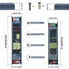 JOYLIT 24V Power Supply 400W CE, 100-130V AC Convert to