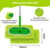 8 Pack Chenille Mop Refill Pads, Reusable Microfiber Mop Pads