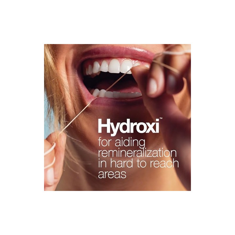 Davids Expanding Dental Floss + Refill w/Hydroxyapatite, No Break Woven