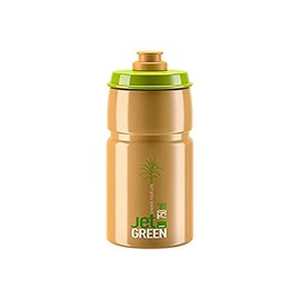 Elite Unisex - Adult Jet Water Bottle, Green/Brown, 750 ml