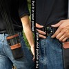 Archery Leather Pocket Arrow Quiver, Portable 8 to10 Arrows Holder