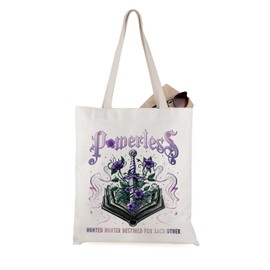 JTOUK Romance Book Inspired Tote Bag Special Edition Book Gift for Book Nerd (Destined Tote EU)