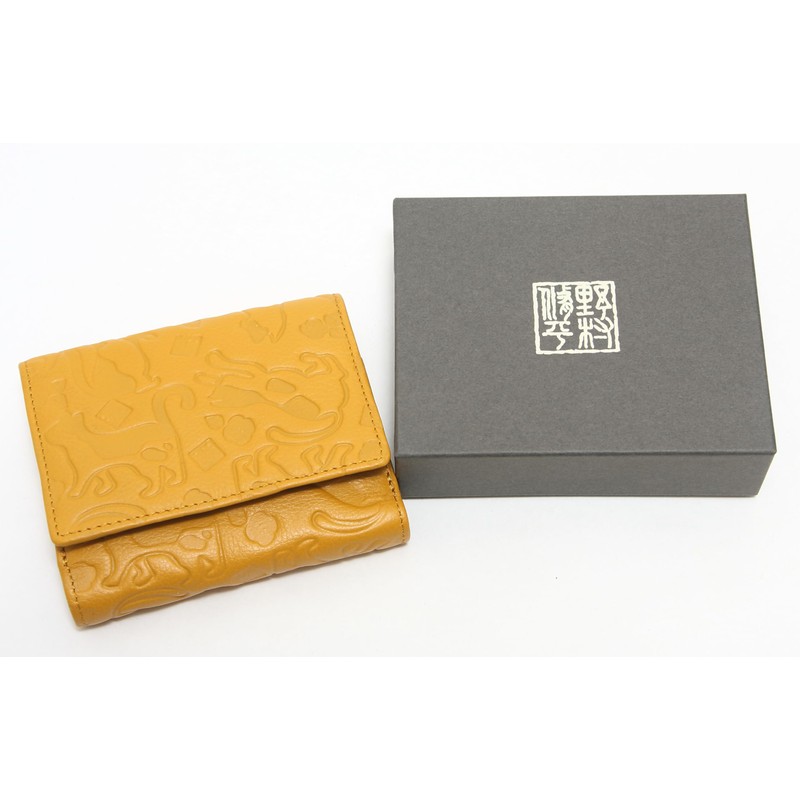 Hasegawa Shuhei Nomura Women's Cat Pattern Bi-Fold Wallet Coin Purse