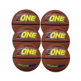 Palos Sports The Zone - POWRGRIP™ Rubber Basketballs, for Kids and Adults | Indoor and Outdoor Use (1, Pee-Wee)