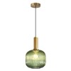 KCO Lighting Vintage Green Glass Pendant Light Kitchen Island Lighting