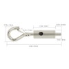 YQL Portable Hook & Eye Turnbuckle Tension for 1/16-3/32 Galvanized