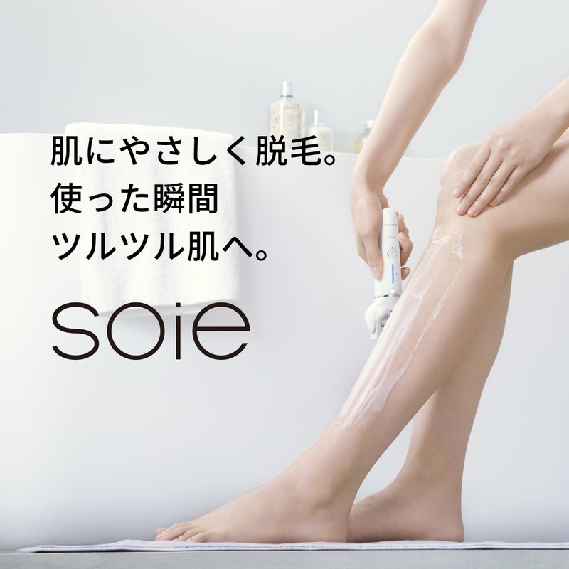 Panasonic Soie Hair Removal 2 Attachments, White ES-EY4A-W