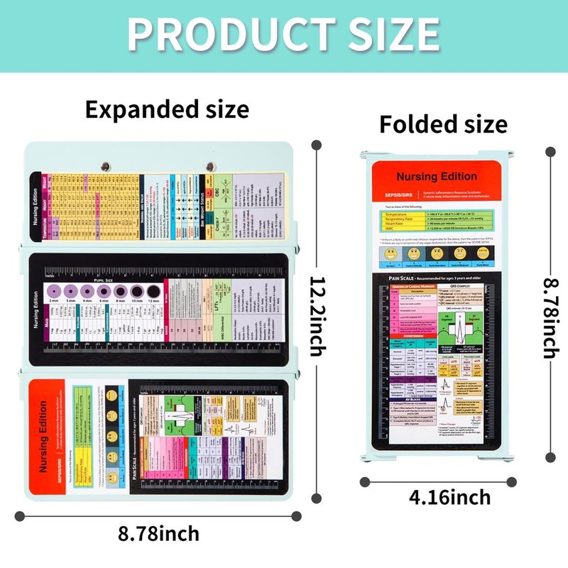 Nursing Clipboard with Nursing and Medical Edition Cheat Sheets 3