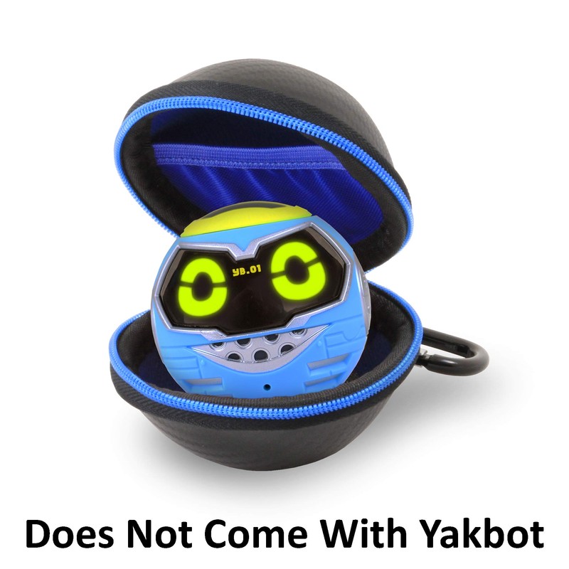 CASEMATIX Black Toy Case Compatible with Really Rad Robots Yakbot