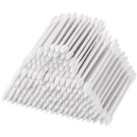 800Pcs Precision Tip Cotton Swabs for Makeup, Double Pointed Tip Cotton Swab with Paper Sticks