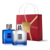 L'bel - Set Bleu Intense, Bleu Glacial Y Bolsa De