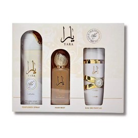 Lattafa Yara Moi by Lattafa 3.4oz EDP, 6.67oz perfumed spray, hair mist New Giftset.