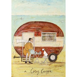 A Cosy Cuppa - Sam Toft Open Greeting Card - ST2243