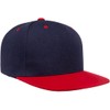 Flexfit YUPOONG 6089MT Baseball Flat Visor Adjustable 2 Tone 10