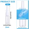 simarro 6Pcs Empty Nasal Spray Bottles, 20 ml Nasal Spray