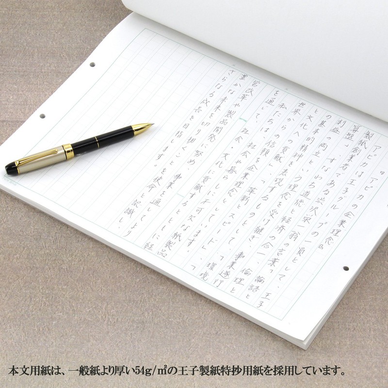 Apica B4 GEN61 Manuscript Paper, Vertical Writing 400 Characters (100