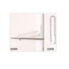 Kawaguchi Giken Indoor Clothes Dryer Hosscreen MD-W White Left &