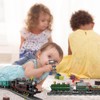 RANJIMA Building Blocks Train Rail Set, 42 Pieces City Train