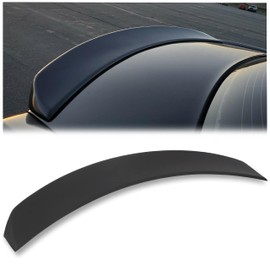 KUAFU Rear Trunk Spoiler Lid Wing Lip Compatible with 2011-2023 Chrysler 300 300C 300S Rear Winglet Plastic Winglet Matte Black Painted