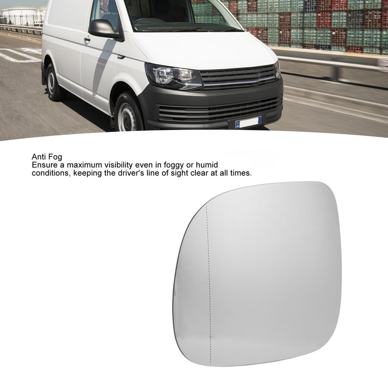 Side Mirror Glass Clear Vision UV Protection Rearview Mirror Glass