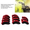 11PCS Golf Club Headcover Set Neoprene Numbered Golf Club Head