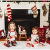 Child to Cherish Santa's Message Plate Set, Santa Cookie Plate,