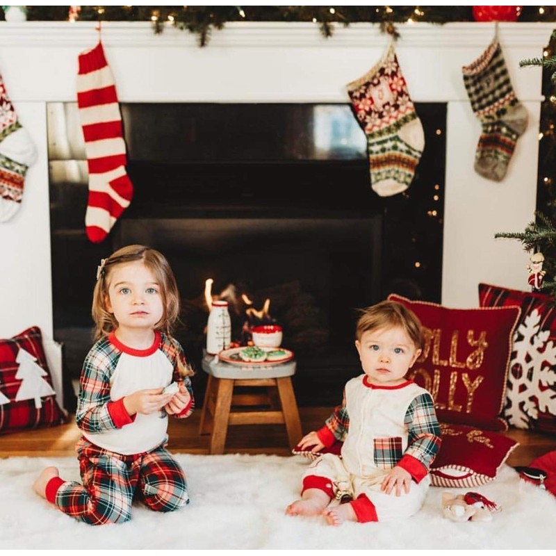 Child to Cherish Santa's Message Plate Set, Santa Cookie Plate,
