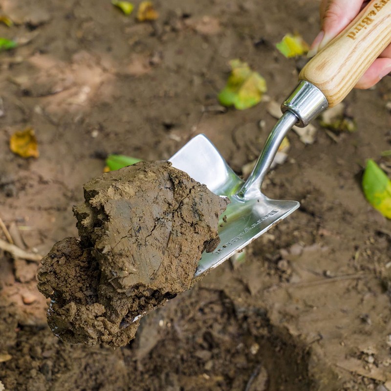 Berry&Bird Stainless Steel Trowel, Garden Small Flower Hand Shovel, Potting