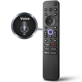 for Sony-TV-Remote-Control, Replacement for Sony Bravia TV Remote for All Smart LED OLED Series TVs with Voice Control, 1-Year Warranty