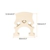 sourcing map 3/4 Cello Bridge Maple Wood for 3/4 Cello
