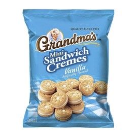 Grandma's Mini Sandwich Cremes Vanilla 2.12 Oz. (Pack of 60)
