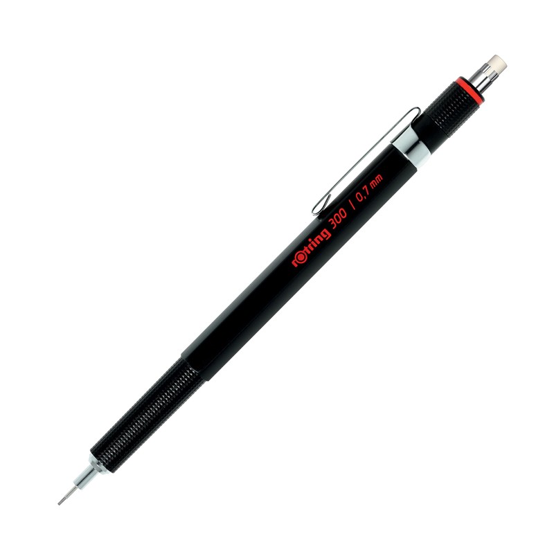 Rotring 300 Mechanical Pencil 0.7mm - Black Barrel